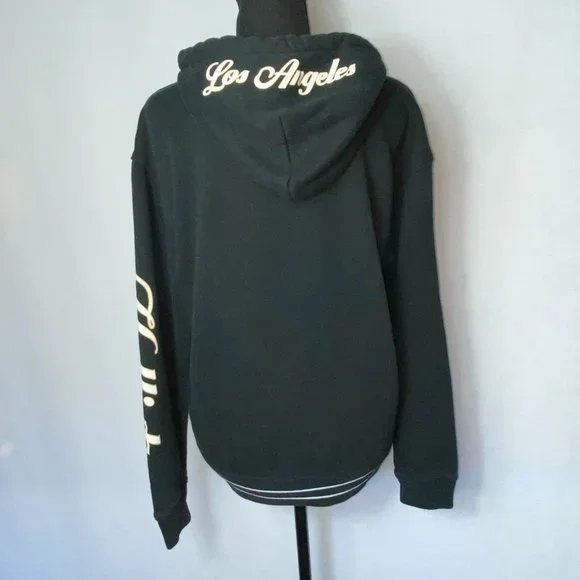 Hollister Black Hoodie Long Sleeve Size Small - Picture 4 of 6